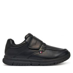 Półbuty Tommy Hilfiger. Czarne spódnice damskie Tommy Hilfiger, s, bez wzorów. Za 215.99 zł.