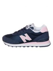 New Balance Skórzane sneakersy "515" w kolorze granatowo-jasnoróżowym rozmiar: 37,5. Niebieskie obuwie sportowe damskie New Balance, ze skóry, bez zapięcia. Za 294.28 zł.