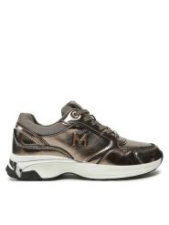 MEXX Sneakersy MI001009543W Srebrny. Szare obuwie sportowe damskie Mexx, ze skóry, bez zapięcia. Za 209.99 zł.