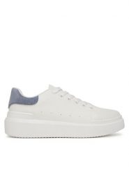 DeeZee Sneakersy MTO 6101 Biały. Białe obuwie sportowe damskie DeeZee, z materiału, bez zapięcia. Za 129.99 zł.