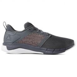 Buty treningowe damskie Reebok Print Run 3. Szare obuwie sportowe damskie Reebok, z gumy, bez zapięcia, na fitness i siłownię, reebok print. Za 457.00 zł.