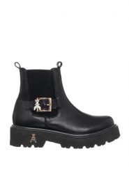 Patrizia Pepe Skórzane sztyblety w kolorze czarnym rozmiar: 36. Czarne obuwie sportowe casual damskie Patrizia Pepe, bez zapięcia. Za 478.99 zł.