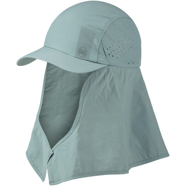 Czapka z daszkiem BUFF DESERT CAP SOLID. Niebieskie czapki z daszkiem damskie Buff, bez wzorów. Za 193.99 zł.