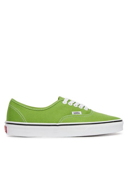 Vans Tenisówki Authentic VN000D7YFPB1 Zielony. Zielone obuwie sportowe damskie Vans, bez wzorów, z materiału, bez zapięcia. Za 207.99 zł.
