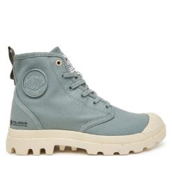Trapery Palladium. Szare trapery damskie Palladium, bez zapięcia. Za 259.99 zł.