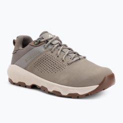 Buty trekkingowe damskie Columbia Newton Nimble Leather. Brązowe obuwie trekkingowe damskie Columbia, bez zapięcia. Za 389.99 zł.