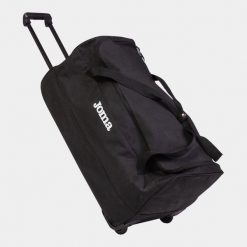 Torba sportowa treningowa na ramię z kółkami Joma Trolley. Czarne torby sportowe Joma, bez wzorów. Za 394.99 zł.
