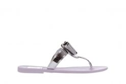 Japonki T&G Fashion 22-118 Lila, Róż/ Srebro, Guma - 38. Fioletowe klapki damskie TG, z aplikacjami, z gumy, bez obcasa, bez zapięcia. W wyprzedaży za 26.10 zł.