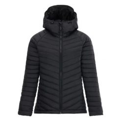 Damska kurtka puchowa Dare 2B Air Lite. Czarne kurtki sportowe damskie Dare 2b, na zimę, bez wzorów, z puchu, bez kaptura. W wyprzedaży za 429.00 zł.