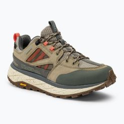Buty trekkingowe damskie Jack Wolfskin Terraquest Texapore Low. Zielone obuwie trekkingowe damskie Jack Wolfskin, z materiału, bez zapięcia. Za 479.99 zł.