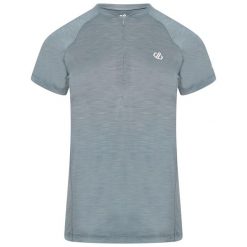 Koszulka rowerowa dla kobiet Dare 2B. Niebieskie koszulki damskie Dare 2b, m, bez wzorów, bez kołnierzyka, bez ramiączek. Za 49.99 zł.