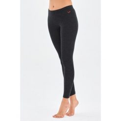 Norte - Ocieplane Legginsy z 100% Wełny Merino (195 g/m²). Szare legginsy damskie WOOLONA, m, bez wzorów, z wełny. W wyprzedaży za 288.00 zł.