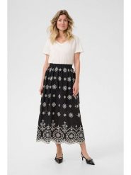 Cream Spódnica w kolorze czarno-kremowym rozmiar: 42. Czarne spódnice damskie Cream, bez wzorów, z bawełny, maxi. Za 152.99 zł.