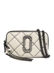 Marc Jacobs Torebka The Snapshot Chain 2P5HCR020H02 Biały. Białe torebki wieczorowe damskie Marc Jacobs, bez wzorów, ze skóry, bez dodatków. Za 1,399.00 zł.