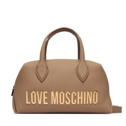 Torebka LOVE MOSCHINO. Brązowe kuferki damskie Love Moschino, bez wzorów, bez dodatków. Za 949.99 zł.