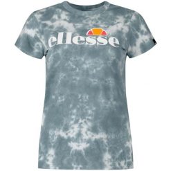 Koszulka fitness damska Ellesse Hayes. Zielone koszulki sportowe damskie Ellesse, xs, bez wzorów, bez ramiączek, na fitness i siłownię. Za 89.99 zł.