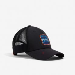Czapka z daszkiem w stylu trucker do siatkówki plażowej Copaya BV Cap. Białe czapki z daszkiem damskie KIPSTA, na lato, bez wzorów, z materiału. Za 39.99 zł.