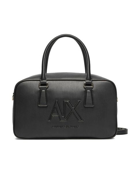 Armani Exchange Torebka XW001566 AF15634 UC001 Czarny. Czarne torebki klasyczne damskie Armani Exchange, ze skóry, bez dodatków. Za 499.99 zł.