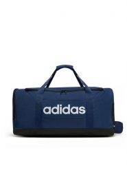Adidas Torba Linear Duffel Medium IN6116 Granatowy. Niebieskie torby sportowe Adidas, bez wzorów, z materiału. Za 129.99 zł.