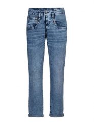 Herrlicher Dżinsy - Slim fit - w kolorze niebieskim rozmiar: W24. Niebieskie jeansy damskie Herrlicher, z podwyższonym stanem. Za 131.74 zł.