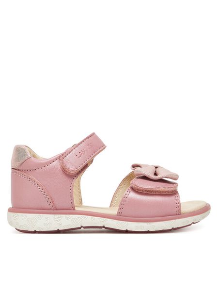 Lasocki Kids Sandały HEART CI12-2854-02B Różowy. Czerwone sandały dziewczęce Lasocki Kids, ze skóry, bez obcasa, bez zapięcia. Za 129.99 zł.