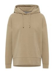 ELBSAND Bluza "Mathea" w kolorze szarobrązowym rozmiar: M. Brązowe bluzy damskie ELBSAND, m, bez wzorów, z kapturem. Za 228.38 zł.