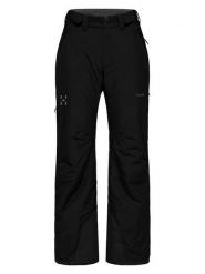 Haglöfs Spodnie narciarskie "Gondol" w kolorze czarnym rozmiar: M. Czarne spodnie dresowe damskie Haglöfs, m, bez wzorów, narciarskie. Za 630.93 zł.