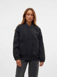 Vero Moda Kurtka "Amber" w kolorze czarnym rozmiar: L. Czarne kurtki damskie Vero Moda, l, bez wzorów, bez kaptura. Za 109.78 zł.