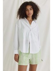 Cotton Candy Bluzka "Natascha" w kolorze białym rozmiar: S. Białe bluzki damskie Cotton Candy, s, bez wzorów, bez kołnierzyka, bez ramiączek. Za 156.98 zł.