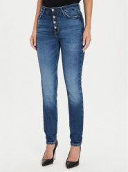 Guess Jeansy W4YA28 D5DD4 Granatowy Slim Fit. Niebieskie jeansy damskie Guess. Za 269.99 zł.