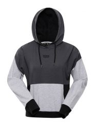 Alpine Pro Bluza "Onoda" w kolorze antracytowo-szaro-czarnym rozmiar: M. Czarne bluzy damskie Alpine Pro, m, bez wzorów, z kapturem. Za 220.63 zł.