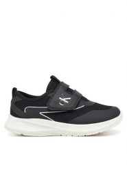 Calvin Klein Jeans Sneakersy Low Cut Velcro Sneaker V1X9-83001-1697 S Czarny. Czarne buty sportowe chłopięce Calvin Klein Jeans, z jeansu, bez zapięcia. Za 189.99 zł.