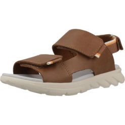 Sandały GEOX J SANDAL AIRADYUM Brązowy. Brązowe sandały damskie Geox, bez wzorów, z syntetyku, bez obcasa, bez zapięcia. Za 192.99 zł.