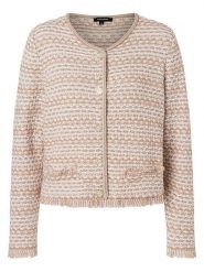 More & More Kardigan w kolorze karmelowo-białym rozmiar: 46. Brązowe kardigany damskie More & More, bez wzorów. Za 122.67 zł.