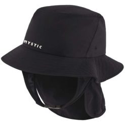 Kapelusz Mystic Surf Hat Black. Czarne kapelusze damskie Mystic, bez wzorów, z materiału. Za 360.20 zł.