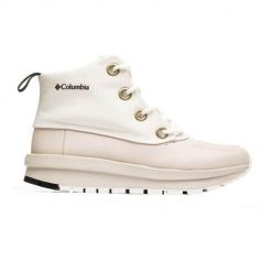 Buty do chodzenia damskie Columbia Moritza Shield. Białe obuwie trekkingowe damskie Columbia, z kauczuku, bez zapięcia. Za 299.00 zł.