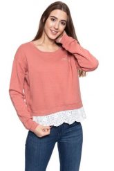 BLUZA MUSTANG Bea C 2in1-Style 1009092 8187. Czerwone bluzy damskie Mustang, s, bez wzorów, bez kaptura. W wyprzedaży za 59.99 zł.