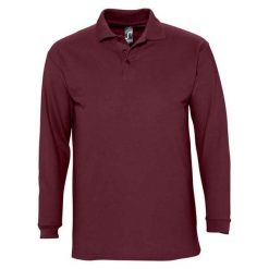 Koszulka Polo Z Długim Rękawem Dla Dorosłych Unisex Winter II. Brązowe bluzki damskie SOL'S, s, bez wzorów, casualowe, bez kołnierzyka, bez ramiączek. Za 108.99 zł.
