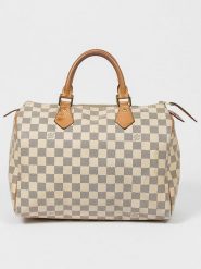 Louis Vuitton Torebka w kolorze biało-szarym - 30 x 21 x 18 cm rozmiar: onesize. Białe torebki klasyczne damskie Louis Vuitton, z materiału, bez dodatków. Za 4,045.99 zł.