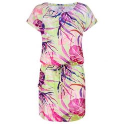 Sukienka damska Loap Anuma żółta. Zielone sukienki damskie LOOP, bez wzorów, sportowe, bez ramiączek. Za 165.99 zł.