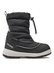 Viking Śniegowce Toasty Pull-On Warm Gtx GORE-TEX 3-94015-2 Czarny. Czarne buty zimowe chłopięce Viking, z gore-texu, bez zapięcia. Za 389.99 zł.