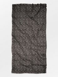 Becksöndergaard Wełniany szal w kolorze jasnoszaro-czarnym - 200 x 100 cm rozmiar: onesize. Szare szaliki damskie Becksöndergaard, bez wzorów, z materiału. Za 173.99 zł.