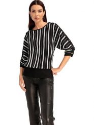 Heine Sweter w kolorze czarnym rozmiar: 40. Czarne swetry klasyczne damskie Heine, bez kołnierzyka. Za 105.14 zł.