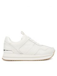 MICHAEL Michael Kors Sneakersy Raina Trainer 43T5RNFS2L Biały. Białe obuwie sportowe damskie MICHAEL Michael Kors, ze skóry, bez zapięcia. Za 449.99 zł.