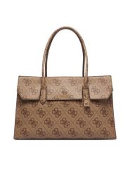 Guess Torebka Kiera TWOB97 32024 Brązowy jasny. Brązowe shopper bag Guess, ze skóry, bez dodatków. Za 794.99 zł.