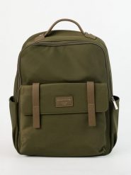 Maison héritage PARIS Plecak "Daigo" w kolorze khaki - 29 x 40 x 14,5 cm rozmiar: onesize. Brązowe plecaki maison héritage PARIS, bez wzorów, z materiału. Za 260.99 zł.