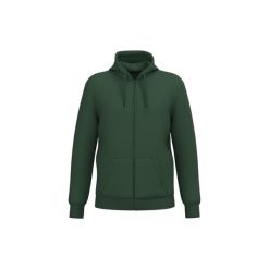 Bluza z kapturem Kariban. Zielone bluzy damskie KARIBAN, xl, bez wzorów, z bawełny, z kapturem. Za 220.00 zł.