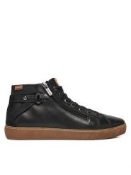 Pikolinos Sneakersy W7B-8868C1 Czarny. Czarne obuwie sportowe damskie Pikolinos, ze skóry, bez zapięcia. Za 529.99 zł.
