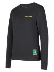 LA SPORTIVA Bluza "Climbing On The Moon" w kolorze czarnym rozmiar: M. Czarne bluzy damskie La Sportiva, m, bez wzorów, z bawełny, bez kaptura. Za 202.45 zł.
