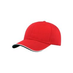 Czapka Z Daszkiem Zoom Piping Sandwich Sports 6 Panel Contrast. Czerwone czapki z daszkiem damskie ATLANTIS, bez wzorów. Za 40.99 zł.